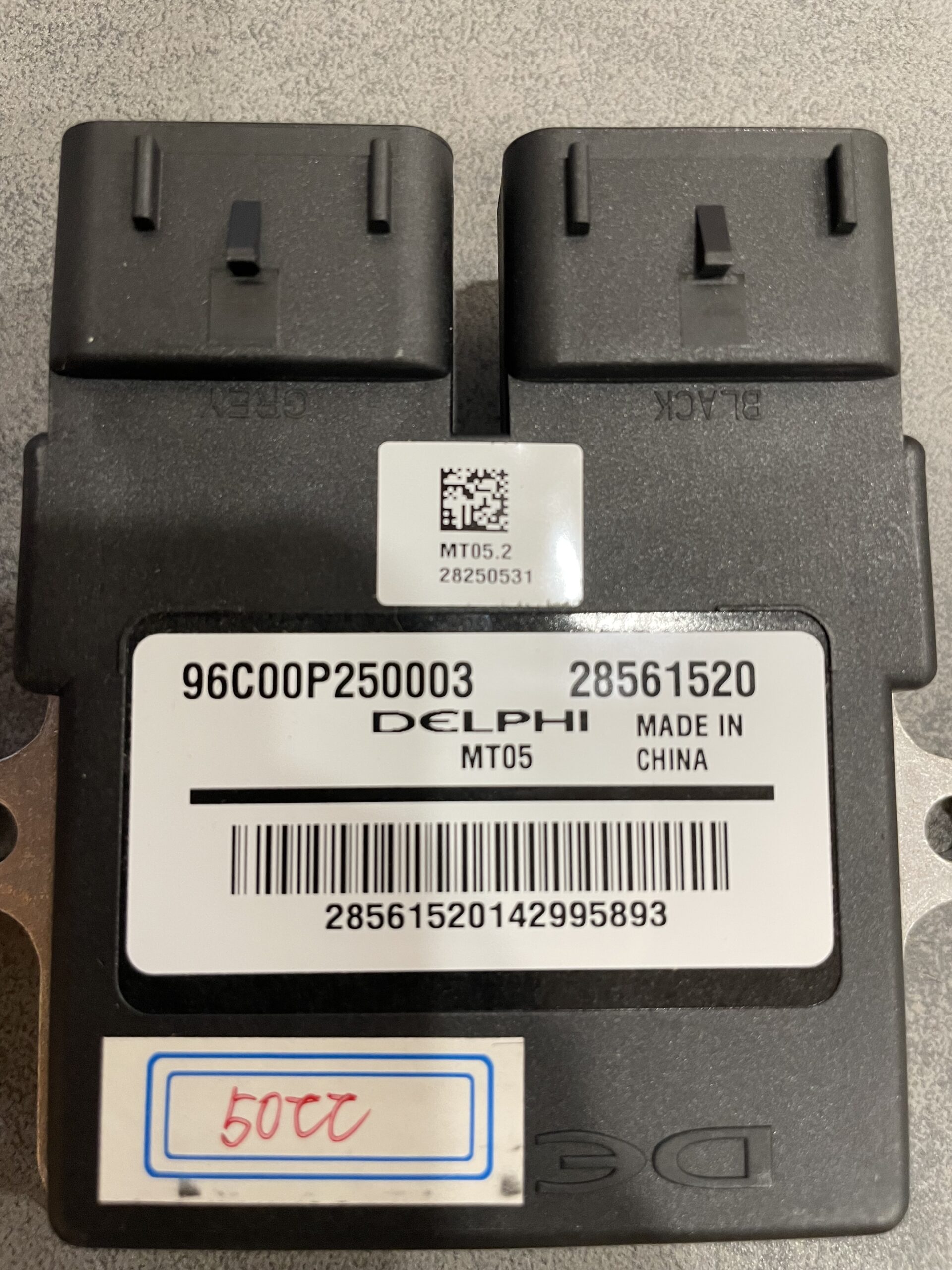 Calculateur complet débridé moto Mash 50cc 4temps